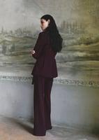 Doppelreihiger Blazer mit Gürtel