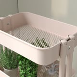 IKEA RÅSKOG Servierwagen - rosa 35x45x77 cm, Bild 3 von 4