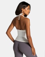 TEVEO Allrounder Neckholder Cami Top "Off White"