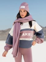 Blakely Alpine Oversized Hoodie, Dusty Pink, image 1 of 4