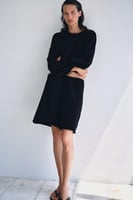 ZARA T-SHIRT MIT RAGLANÄRMELN - Schwarz, Bild 2 von 4