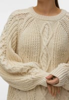 Vero Moda KNITTED PULLOVER VMMIRANDA KNITTED PULLOVER - Strickpullover - birch, image 4 of 4
