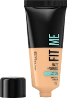 MAYBELLINE NEW YORK Foundation Fit Me Matte & Poreless 128 Warm Nude, 30 ml
