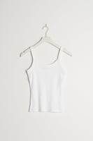 Tight fit rib singlet