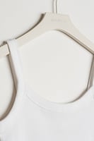 Tight fit rib singlet