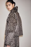 Flauschige Jacke