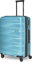 Bergpfeil Suitcase Set 3-Piece Hard Case Lightweight S M L | Suitcase set 3-piece unisex polypropylene black travel series