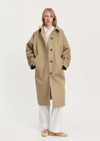 aiayu.com Jo coat twill | Classic khaki