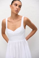 Matteau Bralette Midi Dress - White, image 3 of 4