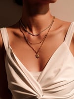 Cluster Glitter Kette