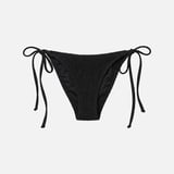 String Bikini Bottom – Black