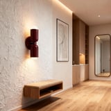 niuniaj Indoor Wall Light, 2 Bulbs, Up and Down Wall Light, Wall Lighting | E27