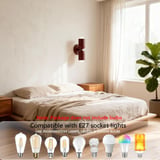 niuniaj Indoor Wall Light, 2 Bulbs, Up and Down Wall Light, Wall Lighting | E27