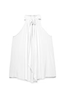 Halterneck Flowy Tie Top