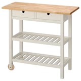 IKEA FÖRHÖJA Servierwagen - Birke/weiß 100x43 cm
