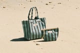 Cadaqués Clemente Shirt Carmen Stripe Sand Cedar