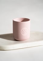 senzou SCENTED CERAMIC CANDLE | PINK | WHITE SAGE, Bild 3 von 4