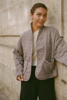 Nénés Maia Jacket - Brown Vichy