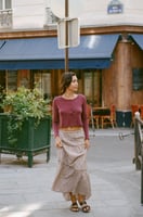 Nénés Maia Jacket - Brown Vichy