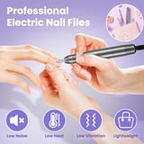 Nagelfräser, Nagelfräser für Gelnägel, Elektrische Nagelfeile 20000 u/Min