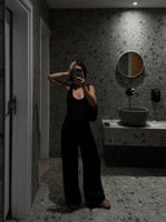 ZARA NECKHOLDER-TOP MIT ABGERUNDETEM SAUM