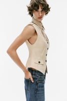 ZARA TRENCH-TOP MIT SCHLITZ