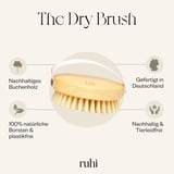 Cellia Body Brush Round 100% Natural Bristles | Regional FSC Certified Beech Wood