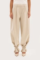 maebe Polina Trousers With Cuff Detail - Beige, image 2 of 4