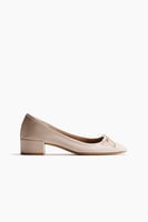 H&M Pumps mit Blockabsatz - Hellbeige, image 2 of 3