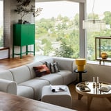 IKEA STOCKHOLM 2025 Hängeleuchte - Glas/vermessingt 54 cm