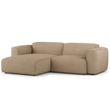 Studio Copenhagen Ecksofa HUDSON 1,5-Sitzer mit Longchair - Beige