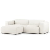 Studio Copenhagen Ecksofa HUDSON 1,5-Sitzer mit Longchair - Beige