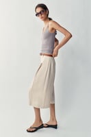Zara Lange Bermudashorts 