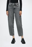 Marc O'Polo DENIM Barrel-Jeans Stine cropped, Medium Grey, image 1 of 4