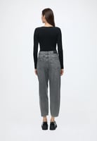 Marc O'Polo DENIM Barrel-Jeans Stine cropped, Medium Grey, image 3 of 4