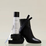 Jonak Damen Loafer mit runder Spitze aus braunem Spaltleder
