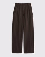 Abercrombie Elegant geschnittene Curve Love A&F Sloane Hose mit weitem Bein