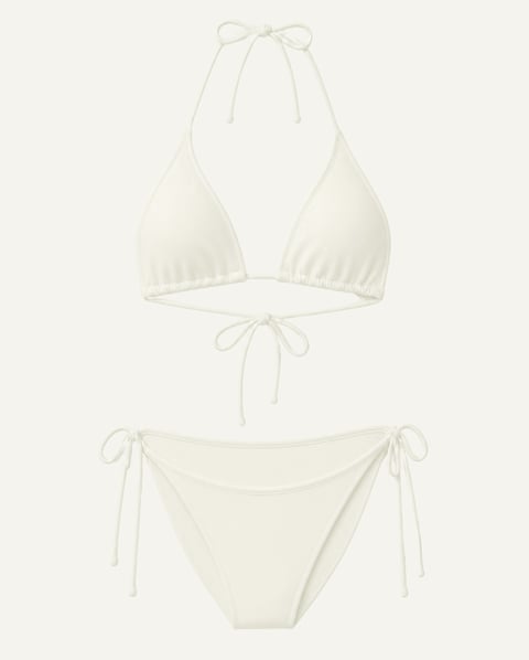 Organic Cotton Bikini Set – Cloud