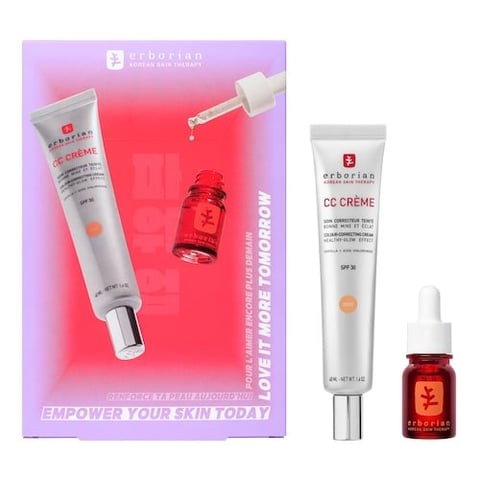 Erborian - Cc Crème X Skin Therapy - Pflegeset - set Fdm26 Kit Cc Skin Ther Dore