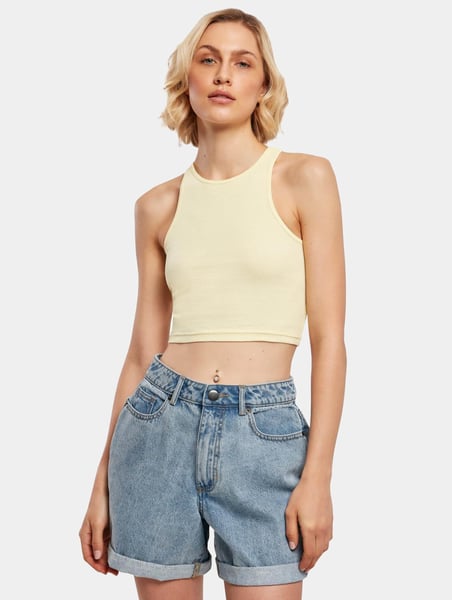 Urban Classics Ladies Cropped Rib Top