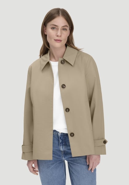 hessnatur Jacke Regular NATURE SHELL aus reiner Bio-Baumwolle