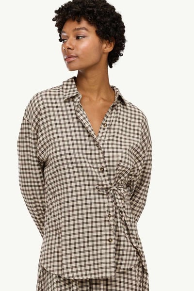 C&A Bluse - Oversized - kariert