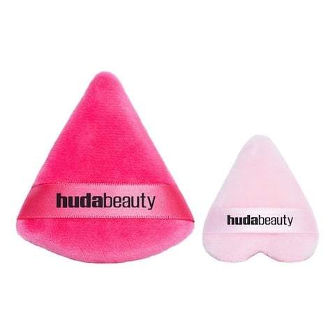 Huda Beauty - Powder Puff Easy Bake - Zwei Puderquasten - powder Puff Mini And Medium Set 2xpack