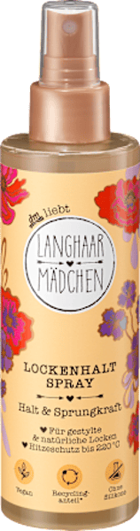 LANGHAARMÄDCHEN Lockenspray Halt&Sprungkraft, 200 ml