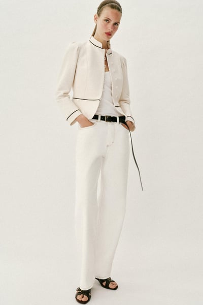 Zara taillierter Blazer