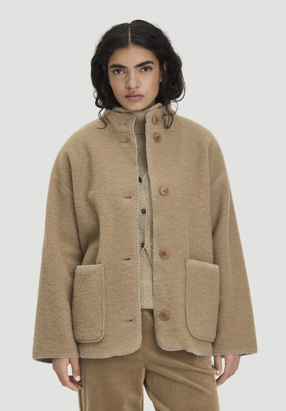 Hessnatur Jacke Boho Oversize aus reiner Schurwolle