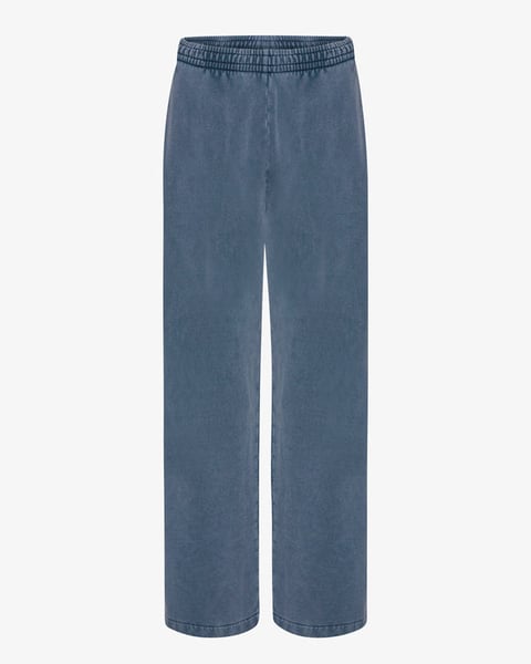 Organic Straight Leg Sweatpants - Neptune Blue