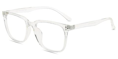 Unisex Brillen LKFS4126R | Klar Tr Mittel Quadratisch Fassung | Firmoo DE