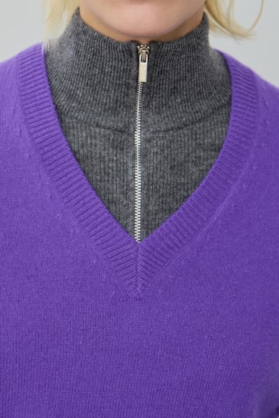 ZARA OVERSIIZE-PULLOVER AUS 100% WOLLE