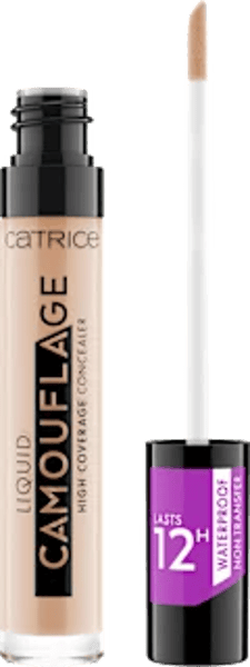 CATRICE Concealer Liquid High Coverage Waterproof 020 Light Beige, 5 ml
